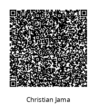 contact information in QR code